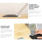 Clavier sans fil multi-dispositifs Logitech K780 Bluetooth + Unifying double mode avec support