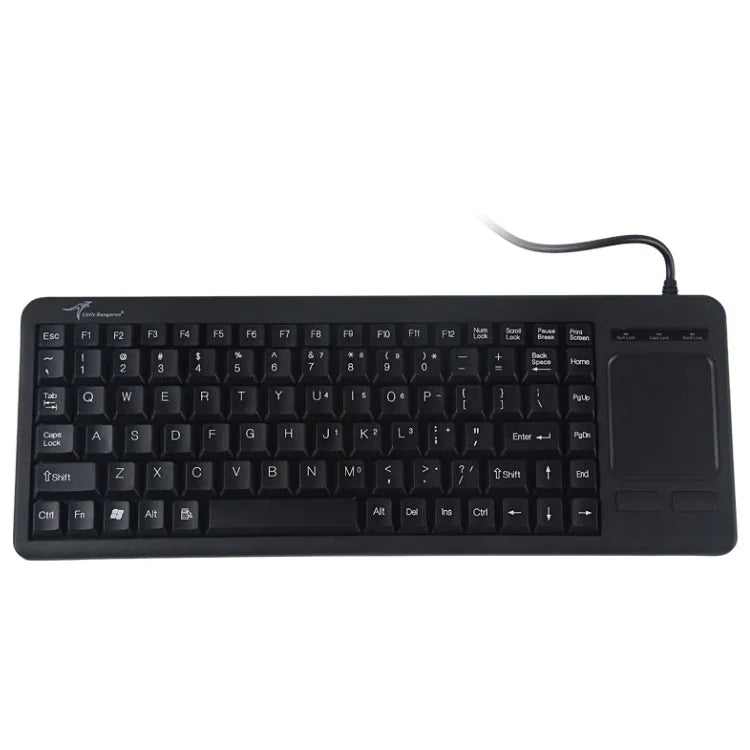 Clavier à pavé tactile filaire monobloc DS-8800 PS/2, interface PS/2, gravure laser des caractères, anti-éclaboussures, longueur : 1,5 m, DS-8800 PS/2