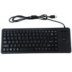 Clavier à boule de commande filaire monobloc DS-8900 USB avec interface USB, gravure laser anti-éclaboussures, longueur : 1,5 m, DS-8900 USB