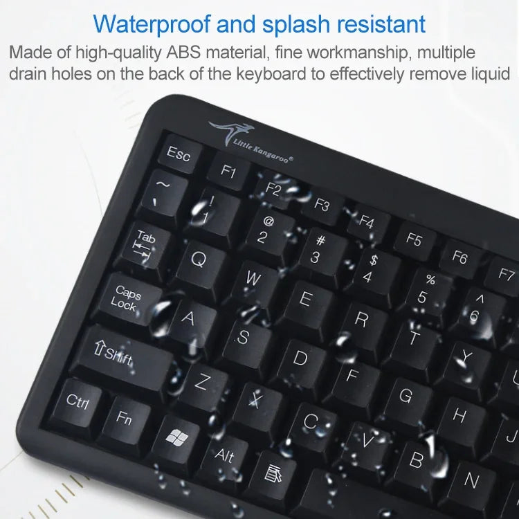 Clavier à boule de commande filaire monobloc DS-8900 USB avec interface USB, gravure laser anti-éclaboussures, longueur : 1,5 m, DS-8900 USB