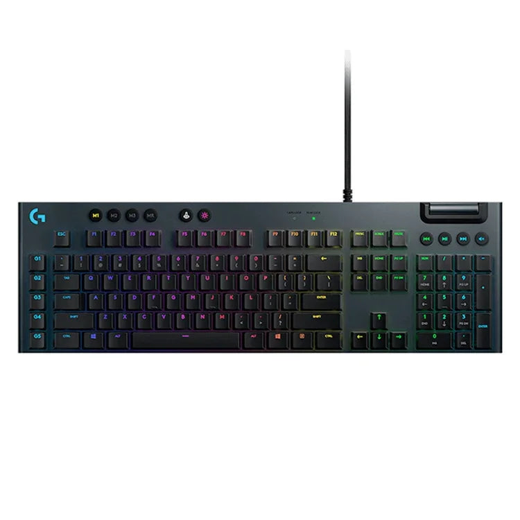 Clavier de jeu filaire mécanique RVB Logitech G813 (GL-Linéaire), Longueur : 1,8 m, G813