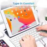 Clavier Bluetooth sans fil ultra-fin WB-8022, touches allemandes, touches allemandes