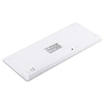 Clavier Bluetooth sans fil ultra-fin WB-8022, touches allemandes, touches allemandes
