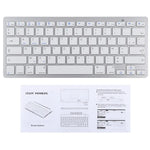 Clavier Bluetooth sans fil ultra-fin WB-8022 pour iPad, Samsung, Huawei, Xiaomi, tablettes ou smartphones, touches françaises