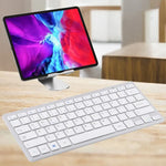 Clavier Bluetooth sans fil ultra-fin WB-8022, touches portugaises, touches portugaises