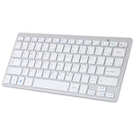 Clavier Bluetooth sans fil ultra-fin WB-8022, touches portugaises, touches portugaises