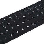 Autocollants de disposition de clavier pour l'apprentissage de l'allemand pour clavier d'ordinateur portable/de bureau, allemand