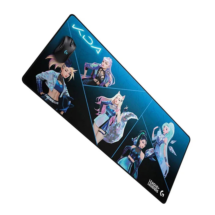 Tapis de Souris et de Clavier de Jeu Logitech G840 KDA, Taille : 900x400x3mm