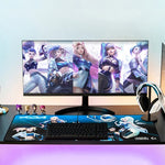 Tapis de Souris et de Clavier de Jeu Logitech G840 KDA, Taille : 900x400x3mm