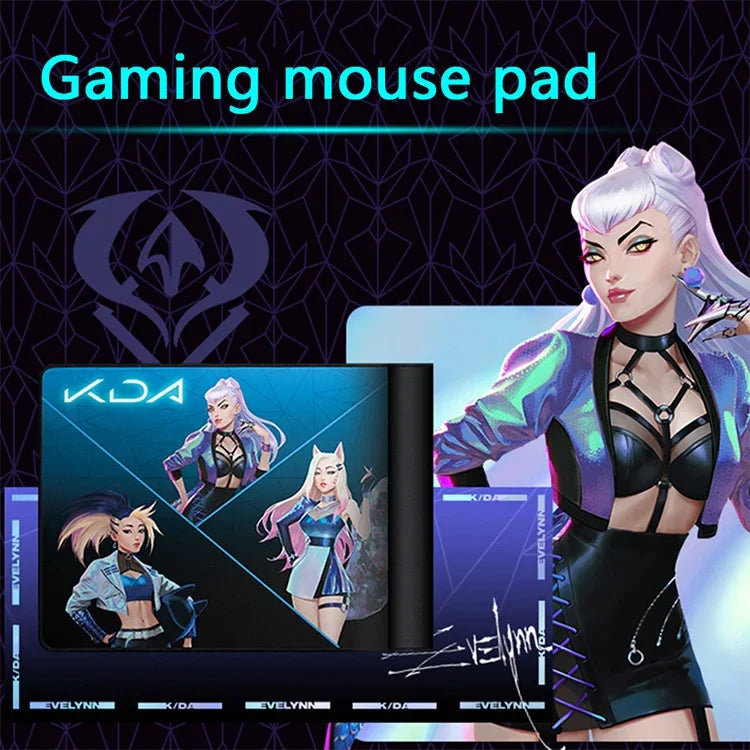 Tapis de Souris et de Clavier de Jeu Logitech G840 KDA, Taille : 900x400x3mm