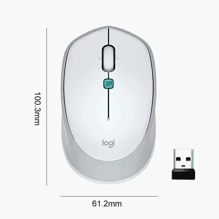 Souris sans fil Logitech Voice M380, 4 boutons, saisie vocale intelligente, M380