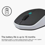 Souris sans fil Logitech Voice M380, 4 boutons, saisie vocale intelligente, M380