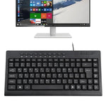 Clavier mini filaire multimédia KB-301A, version arabe, version arabe