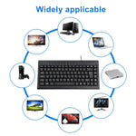 Clavier mini filaire multimédia KB-301A, version arabe, version arabe