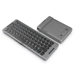 Clavier sans fil Bluetooth universel pliable à trois canaux B088, B088