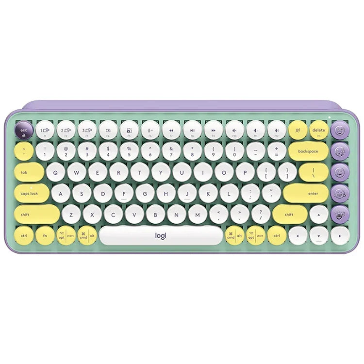 Clavier mécanique Bluetooth Logitech POP KEYS avec touches rondes