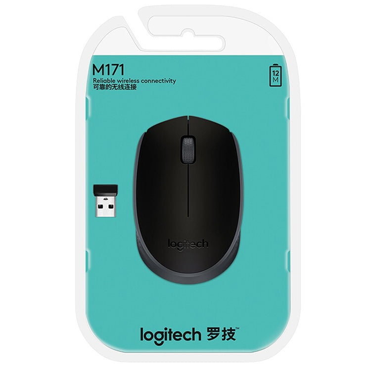 Souris sans fil USB Logitech M171 1000 DPI avec récepteur 2,4 G