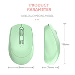 Souris sans fil rechargeable M107 à 4 boutons 1600 DPI 2,4 GHz, rechargeable 2,4 GHz