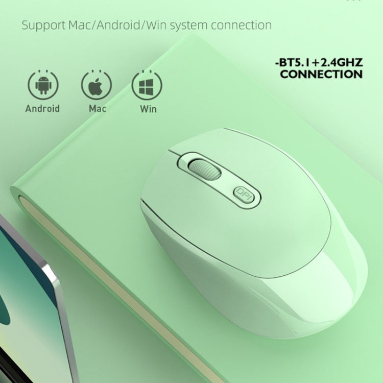 Souris sans fil rechargeable M107 à 4 boutons 1600 DPI 2,4 GHz, rechargeable 2,4 GHz
