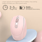 Souris sans fil rechargeable M107 à 4 boutons 1600 DPI 2,4 GHz, rechargeable 2,4 GHz