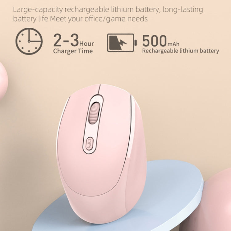 Souris sans fil rechargeable M107 à 4 boutons 1600 DPI 2,4 GHz, rechargeable 2,4 GHz
