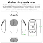 Souris sans fil 2.4G rechargeable Type-C MKESPN SXS-5600