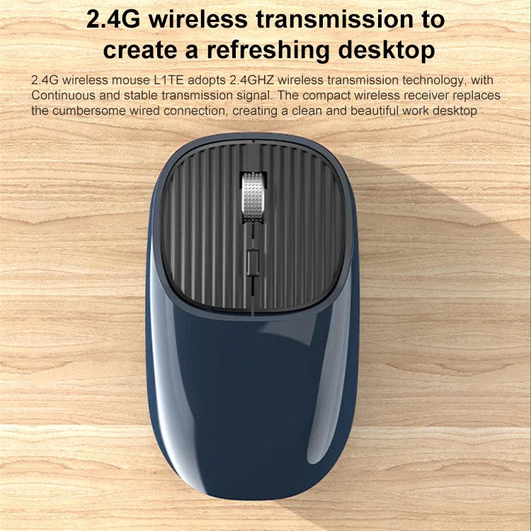 Souris sans fil 2.4G rechargeable Type-C MKESPN SXS-5600