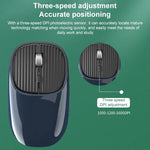 Souris sans fil 2.4G rechargeable Type-C MKESPN SXS-5600