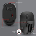Souris sans fil MKESPN 859 2.4G, 2.4G