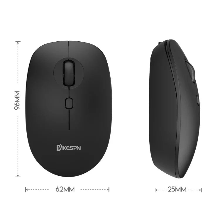 MKESPN 859 Souris sans fil trois modes 2.4G+BT5.0+BT3.0, 2.4G+BT5.0+BT3.0