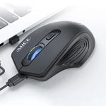 Souris sans fil silencieuse iMICE G-1800 rechargeable 4 boutons 1600 DPI 2,4 GHz pour ordinateur PC portable