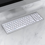 Clavier Bluetooth sans fil trois modes 109, clavier trois modes