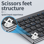 Clavier Bluetooth sans fil trois modes 109, clavier trois modes