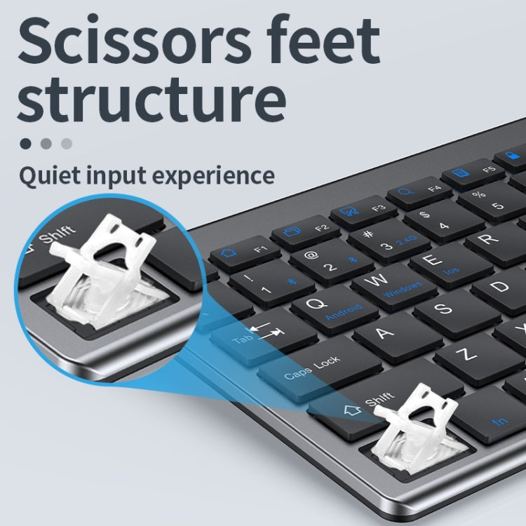 Clavier Bluetooth sans fil trois modes 109, clavier trois modes