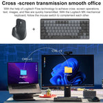 Souris sans fil ergonomique bi-mode Bluetooth 2,4 GHz Logitech MX Master 3s 8000 PPP