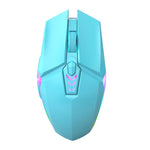 Souris de jeu/bureau filaire USB S700 lumière colorée