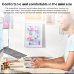 Clavier sans fil Bluetooth intelligent ultra-fin rétroéclairé Logitech MX Keys Mini