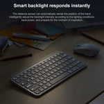 Clavier sans fil Bluetooth intelligent ultra-fin rétroéclairé Logitech MX Keys Mini