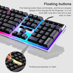 Ensemble Clavier + Souris filaire lumineux ZGB G21, G21 (Noir)