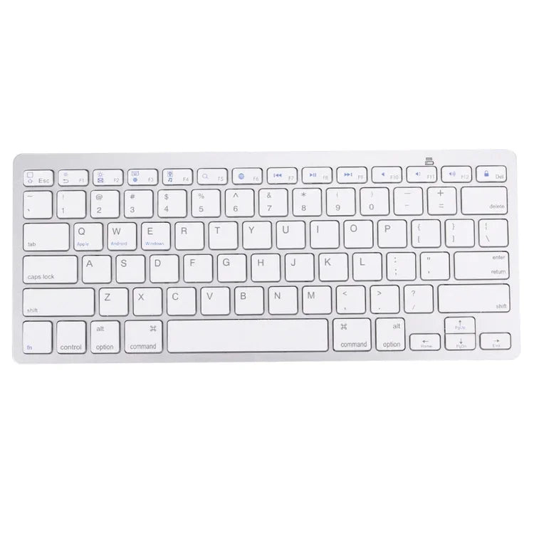 Clavier sans fil Bluetooth ultraléger 78 touches BK-3001 pour Windows / iPad / iPhone