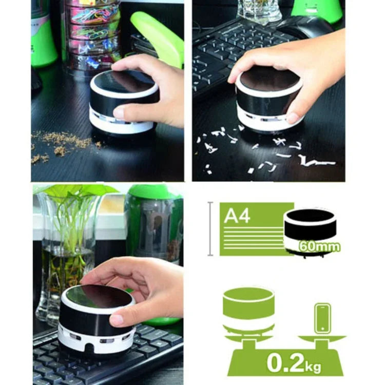 Mini aspirateur de table portable pour clavier, mignon et élégant, pour la maison ou la voiture, taille : 8x6x6cm