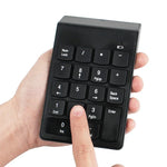 Clavier numérique sans fil 2,4G MC Saite 2129RF à 18 touches