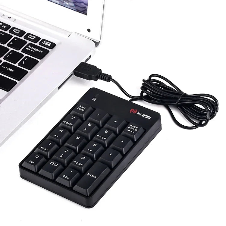 Clavier numérique filaire 19 touches MC Saite MC-051