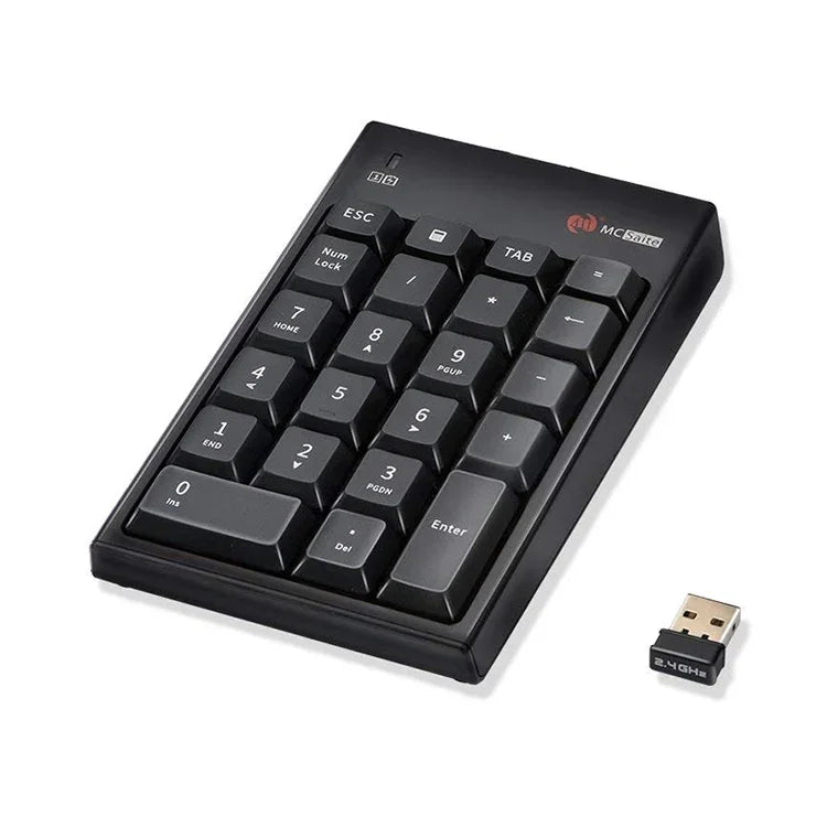 Clavier numérique sans fil 2,4G 22 touches MC Saite MC-61AG