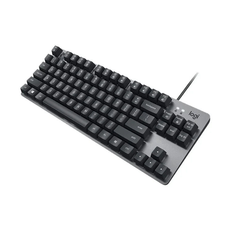 Clavier mécanique filaire compact Logitech K835, axe vert, axe vert