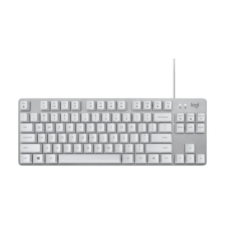 Clavier mécanique filaire compact Logitech K835, axe vert, axe vert