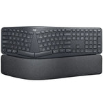 Clavier sans fil Logitech ERGO K860 2.4G Bluetooth double mode ergonomique et séparé