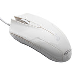 Souris de jeu optique filaire universelle Chasing Leopard 119 USB, longueur : 1,45 m, 119 noir, 119 noir de jais, 119 blanc