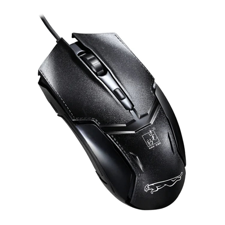 Souris de jeu optique filaire Chasing Leopard 179 USB 1600DPI à trois vitesses réglables, longueur : 1,3 m, 179