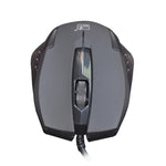 Souris de jeu optique filaire givrée USB Leopard 512G Chasing, Longueur : 1,3 m, 512G